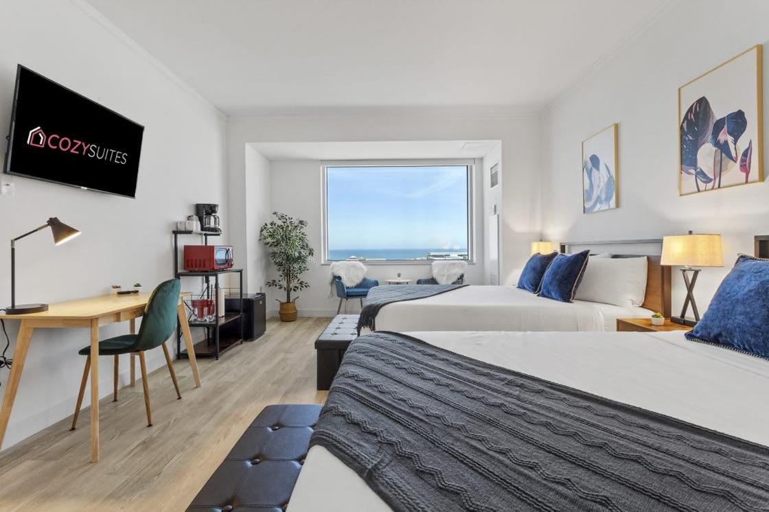 Beachfront Double Queen - Cozysuites Атлантик-Сіті Екстер'єр фото